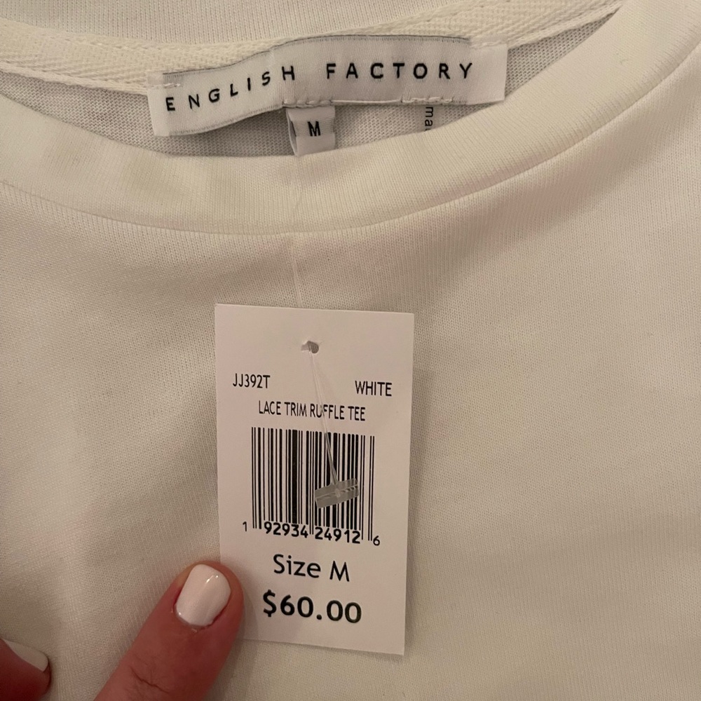 English Factory Ruffle Top - Picture 2 of 3